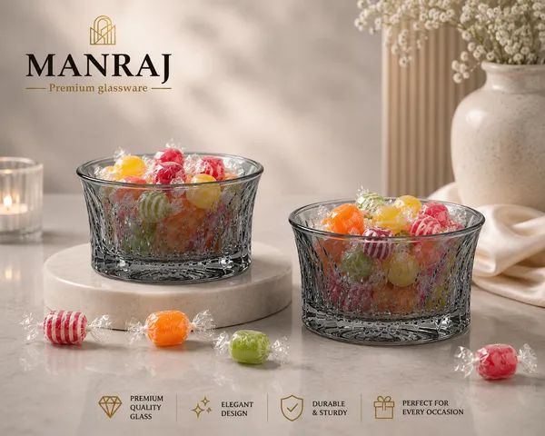 Manraj_Round_Shape_Set_Of_6_For_Dessert,_Dips,_Nuts_And_Snacks_Bowls_(120Ml_Each)_For_Mixing,_Storing_Suitable_For_Serving_Desserts,_Fruits,_Dry_Fruits,_Lentils_And_Snacks_(Black)