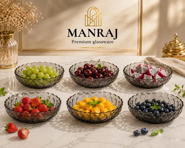 Manraj_Round_Diamond_Edge_Black_Glass_Tray_Plate_-_340Ml_For_Serving_Dry_Fruits,_Snacks_Serving_Tray_Perfect_For_Homes,_Restaurants,_Cafés,_Hotels,_Parties,_Festivals,_Weddings