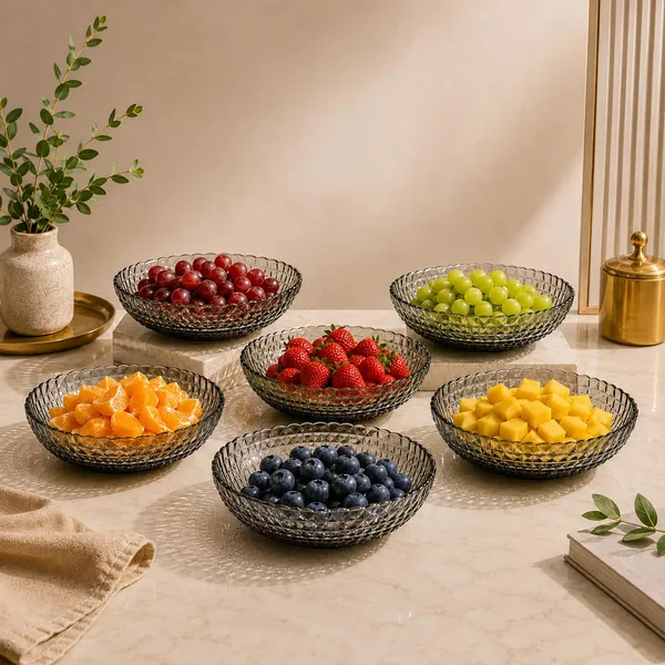Manraj_Round_Diamond_Edge_Black_Glass_Tray_Plate_-_340Ml_For_Serving_Dry_Fruits,_Snacks_Serving_Tray_Perfect_For_Homes,_Restaurants,_Cafés,_Hotels,_Parties,_Festivals,_Weddings