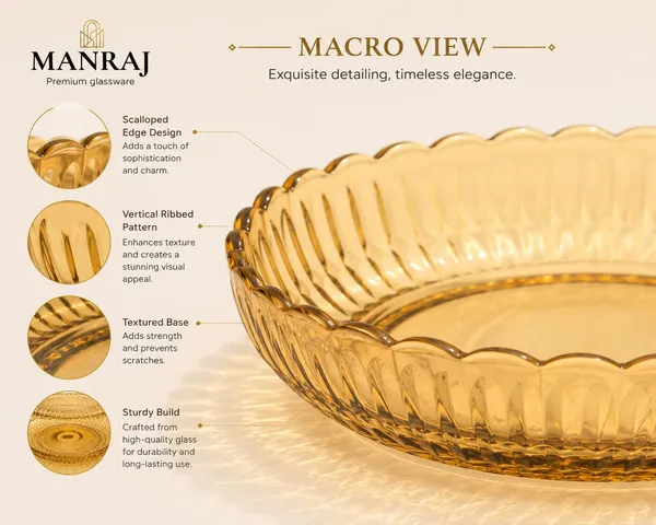 Manraj_Round_Lumi_Plate_Gold_Glass_Tray_Plate_-_340Ml_For_Serving_Dry_Fruits,_Snacks_Serving_Tray_Perfect_For_Homes,_Restaurants,_Cafés,_Hotels,_Parties,_Festivals,_Weddings