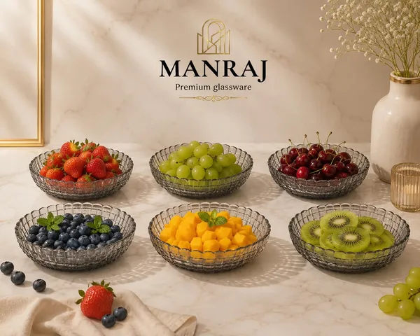 Manraj_Round_Prism_Plate_Black_Glass_Tray_Plate_-_340Ml_For_Serving_Dry_Fruits,_Snacks_Serving_Tray_Perfect_For_Homes,_Restaurants,_Cafés,_Hotels,_Parties,_Festivals,_Weddings