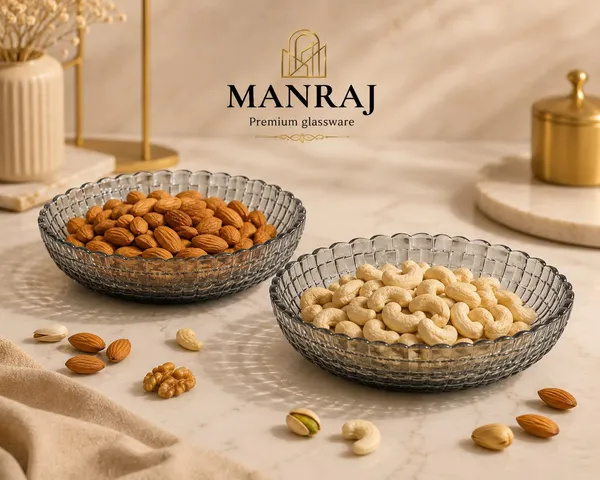 Manraj_Round_Prism_Plate_Black_Glass_Tray_Plate_-_340Ml_For_Serving_Dry_Fruits,_Snacks_Serving_Tray_Perfect_For_Homes,_Restaurants,_Cafés,_Hotels,_Parties,_Festivals,_Weddings