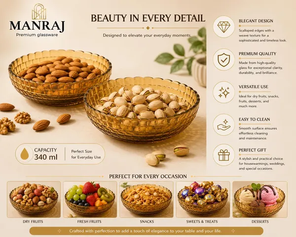 Manraj_Round_Prism_Plate_Gold_Glass_Tray_Plate_-_340Ml_For_Serving_Dry_Fruits,_Snacks_Serving_Tray_Perfect_For_Homes,_Restaurants,_Cafés,_Hotels,_Parties,_Festivals,_Weddings