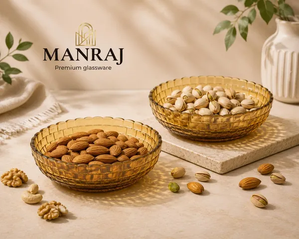 Manraj_Round_Prism_Plate_Gold_Glass_Tray_Plate_-_340Ml_For_Serving_Dry_Fruits,_Snacks_Serving_Tray_Perfect_For_Homes,_Restaurants,_Cafés,_Hotels,_Parties,_Festivals,_Weddings