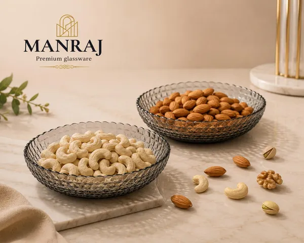 Manraj_Round_Halo_Plate_Black_Glass_Tray_Plate_-_340Ml_For_Serving_Dry_Fruits,_Snacks_Serving_Tray_Perfect_For_Homes,_Restaurants,_Cafés,_Hotels,_Parties,_Festivals,_Weddings