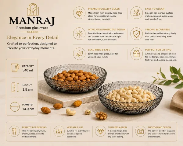 Manraj_Round_Halo_Plate_Black_Glass_Tray_Plate_-_340Ml_For_Serving_Dry_Fruits,_Snacks_Serving_Tray_Perfect_For_Homes,_Restaurants,_Cafés,_Hotels,_Parties,_Festivals,_Weddings