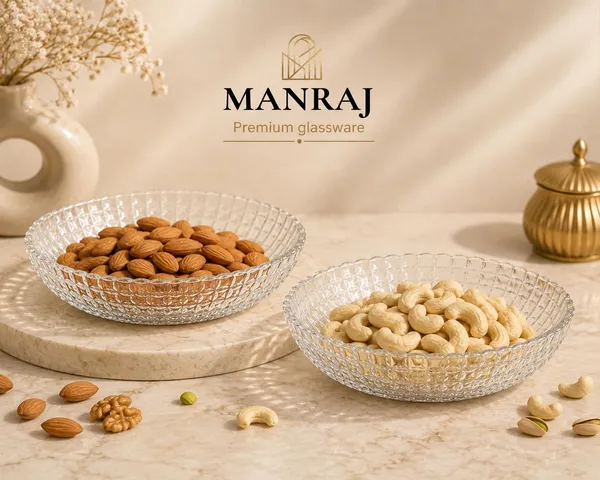 Manraj_Round_Halo_Plate_Clear_Glass_Tray_Plate_-_340Ml_For_Serving_Dry_Fruits,_Snacks_Serving_Tray_Perfect_For_Homes,_Restaurants,_Cafés,_Hotels,_Parties,_Festivals,_Weddings