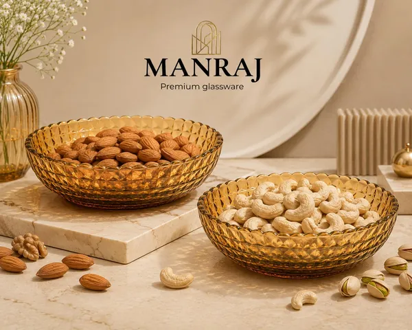 Manraj_Round_Halo_Plate_Gold_Glass_Tray_Plate_-_340Ml_For_Serving_Dry_Fruits,_Snacks_Serving_Tray_Perfect_For_Homes,_Restaurants,_Cafés,_Hotels,_Parties,_Festivals,_Weddings
