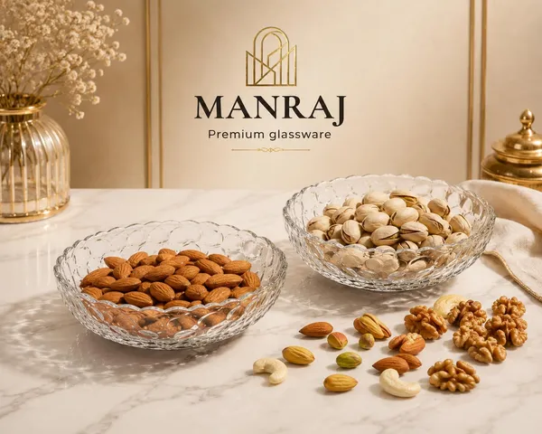 Manraj_Round_Aqua_Shine_Clear_Glass_Tray_Plate_-_340Ml_For_Serving_Dry_Fruits,_Snacks_Serving_Tray_Perfect_For_Homes,_Restaurants,_Cafés,_Hotels,_Parties,_Festivals,_Weddings