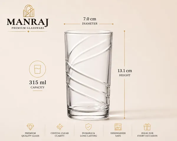 Manraj_Premium_Quality_Water/Juice_Glass_Set_Of_6_315Ml,_Crystal_Aura_-_Drinking_Glasses_For_Iced_Tea,_Cold_Drink,_Mojito,_Everyday_Use