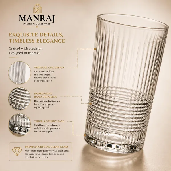 Manraj_Premium_Quality_Water/Juice_Glass_Set_Of_6_315Ml,_Lumi_-_Drinking_Glasses_For_Iced_Tea,_Cold_Drink,_Mojito,_Everyday_Use