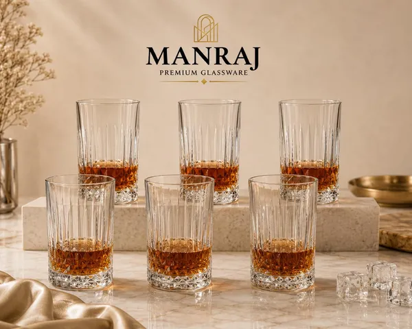 Manraj_Premium_Quality_Water/Juice_Glass_Set_Of_6_315Ml,_France_-_Drinking_Glasses_For_Iced_Tea,_Cold_Drink,_Mojito,_Everyday_Use