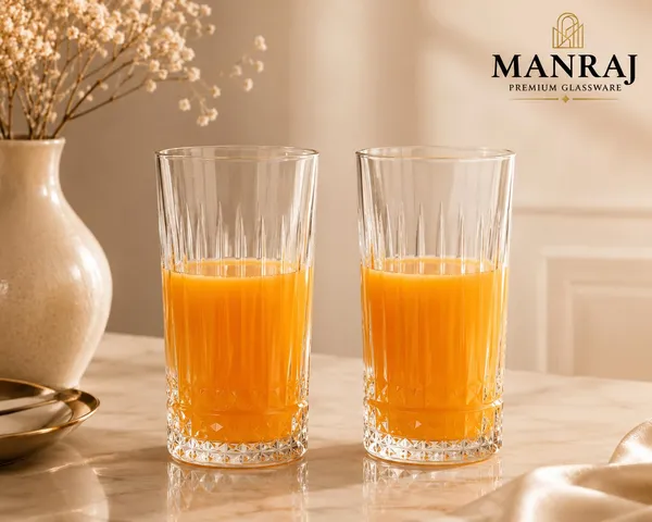 Manraj_Premium_Quality_Water/Juice_Glass_Set_Of_6_315Ml,_France_-_Drinking_Glasses_For_Iced_Tea,_Cold_Drink,_Mojito,_Everyday_Use