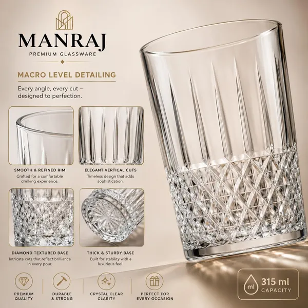 Manraj_Premium_Quality_Water/Juice_Glass_Set_Of_6_315Ml,_Titan_-_Drinking_Glasses_For_Iced_Tea,_Cold_Drink,_Mojito,_Everyday_Use