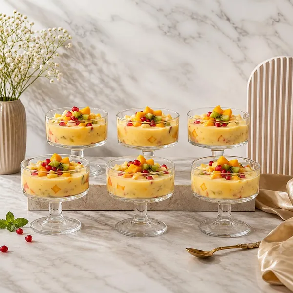 Manraj_Round_Shape_Set_Of_6_For_Ice_Cream_Cup_(180Ml_Each)_|_Dessert_Bowls_For_Sweets_&_Pudding_Suitable_For_Ice_Cream_Bowl,_Serving_Bowl,_Dessert_Bowl_(Clear)
