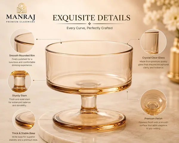 Manraj_Round_Shape_Set_Of_6_For_Ice_Cream_Cup_(180Ml_Each)_Dessert_Bowls_For_Sweets_And_Pudding_Suitable_For_Ice_Cream_Bowl,_Serving_Bowl,_Dessert_Bowl_(Gold)