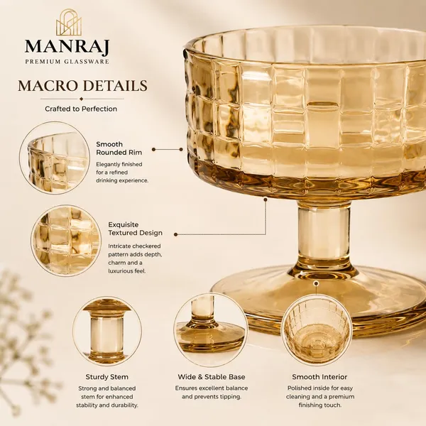 Manraj_Round_Shape_Set_Of_6_For_Ice_Cream_Cup_(180Ml_Each),_Dessert_Bowls_For_Sweets_&_Pudding_Suitable_For_Ice_Cream_Bowl,_Serving_Bowl,_Dessert_Bowl_(Gold)