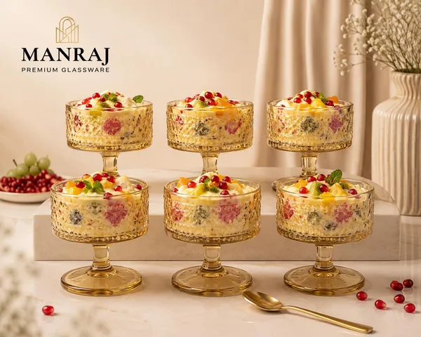 Manraj_Round_Shape_Set_Of_6_For_Ice_Cream_Cup_(180Ml_Each)_|_Dessert_Bowls_For_Sweets_And_Pudding_Suitable_For_Ice_Cream_Bowl,_Serving_Bowl,_Dessert_Bowl_(Gold)