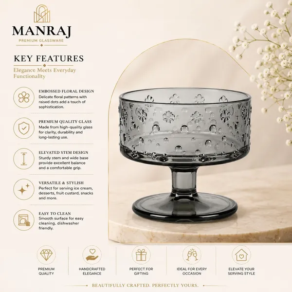 Manraj_Round_Shape_Set_Of_6_For_Ice_Cream_Cup_(180Ml_Each)_Dessert_Bowls_For_Sweets_&_Pudding_Suitable_For_Ice_Cream_Bowl,_Serving_Bowl,_Dessert_Bowl_(Black)