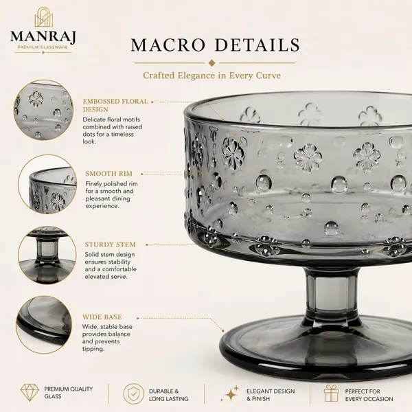 Manraj_Round_Shape_Set_Of_6_For_Ice_Cream_Cup_(180Ml_Each)_Dessert_Bowls_For_Sweets_&_Pudding_Suitable_For_Ice_Cream_Bowl,_Serving_Bowl,_Dessert_Bowl_(Black)