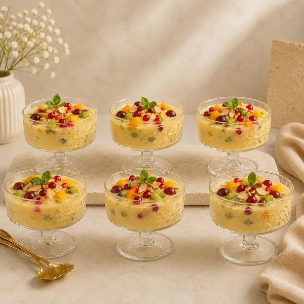 Manraj_Round_Shape_Set_Of_6_For_Ice_Cream_Cup_(180Ml_Each)_Dessert_Bowls_For_Sweets_&_Pudding_Suitable_For_Ice_Cream_Bowl,_Serving_Bowl,_Dessert_Bowl_(Clear)