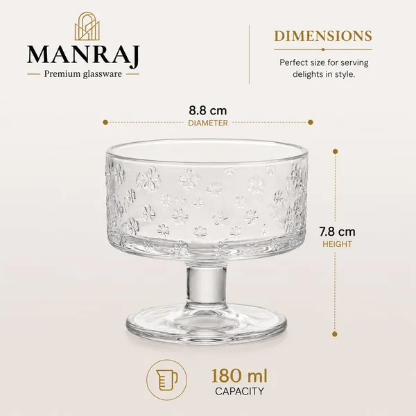 Manraj_Round_Shape_Set_Of_6_For_Ice_Cream_Cup_(180Ml_Each)_Dessert_Bowls_For_Sweets_&_Pudding_Suitable_For_Ice_Cream_Bowl,_Serving_Bowl,_Dessert_Bowl_(Clear)