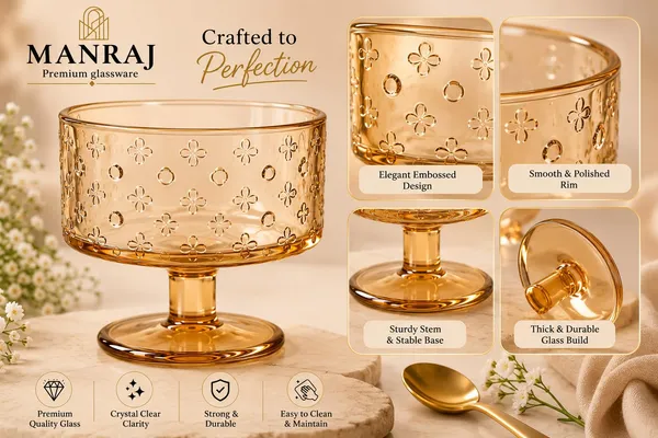 Manraj_Round_Shape_Set_Of_6_For_Ice_Cream_Cup_(180Ml_Each)_Dessert_Bowls_For_Sweets_&_Pudding_Suitable_For_Ice_Cream_Bowl,_Serving_Bowl,_Dessert_Bowl_(Gold)