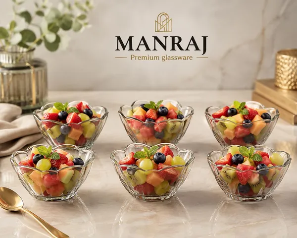 Manraj_Flower_Shape_Set_Of_6_For_Dessert,_Dips,_Nuts_&_Snacks_Bowls_(160Ml_Each)_For_Mixing,_Storing_Suitable_For_Serving_Desserts,_Fruits,_Dry_Fruits,_Lentils_And_Snacks_(Clear)