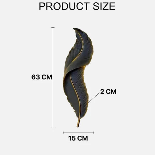 Manraj_Premium_Leaf_Design_Led_Wall_Light_Modern_Decorative_Indoor_Lamp_(Black)