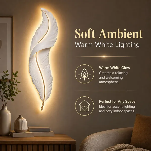 Manraj_Premium_Leaf_Design_Led_Wall_Light_Modern_Decorative_Indoor_Lamp_(White)