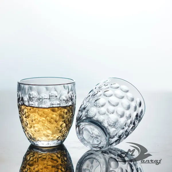 Manraj_Glass_Cups_Vintage_Glassware_Set_Of_6,_Origami_Style_Transparent_Cocktail_Glasses_Set,_Bar_Beverages_Ice_Coffee_Cup_Juice_Ripple_Drinkware,_275Ml