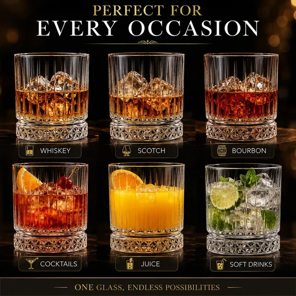 Manraj_Tall_Highball_Glasses_Set_Of_6,_Textured_Design_Glassware_For_Drinking_Water,_Beer,_Or_Soda,_Trendy_And_Elegant_Dishware,_Dishwasher_Safe_(Hiball)_(255_Ml)_(Short)