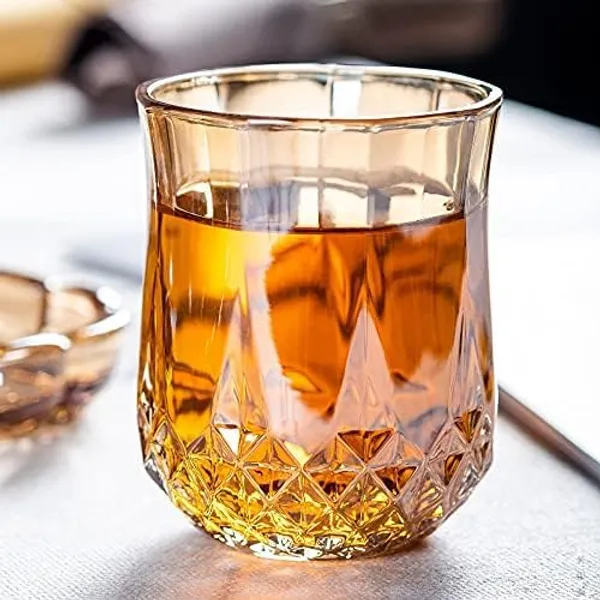 Manraj_Short_Highball_Curved_Glasses_Set_Of_6,_Textured_Design_Glassware_For_Drinking_Water,_Beer,_Or_Soda,_Trendy_And_Elegant_Dishware,_Dishwasher_Safe_(_Hiball_)_(225_Ml)_(Short)