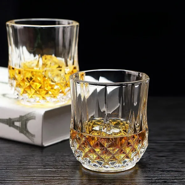 Manraj_Short_Highball_Curved_Glasses_Set_Of_6,_Textured_Design_Glassware_For_Drinking_Water,_Beer,_Or_Soda,_Trendy_And_Elegant_Dishware,_Dishwasher_Safe_(_Hiball_)_(225_Ml)_(Short)