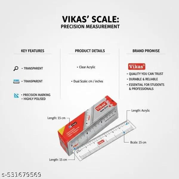 Vikas_15_Cm_Transparent_Plastic_Scale_Pack_Of_20_Compact_Accurate_Measuring_Tools_Geometry_Scale_For_Kids_Students_And_Teacher_-_Pack_of_3