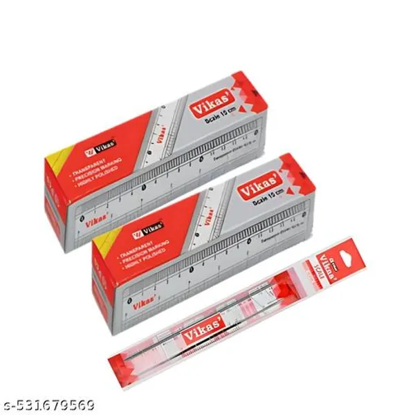 Vikas_15_Cm_Transparent_Plastic_Scale_Pack_Of_20_Compact_Accurate_Measuring_Tools_Geometry_Scale_For_Kids_Students_And_Teacher_-_Pack_of_3