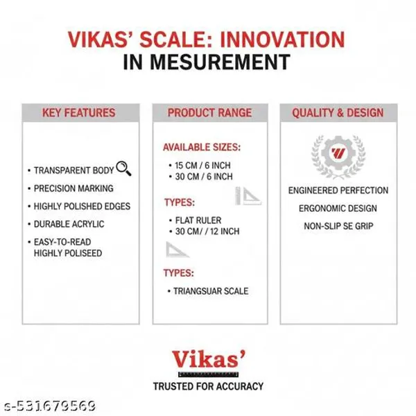 Vikas_15_Cm_Transparent_Plastic_Scale_Pack_Of_20_Compact_Accurate_Measuring_Tools_Geometry_Scale_For_Kids_Students_And_Teacher_-_Pack_of_3