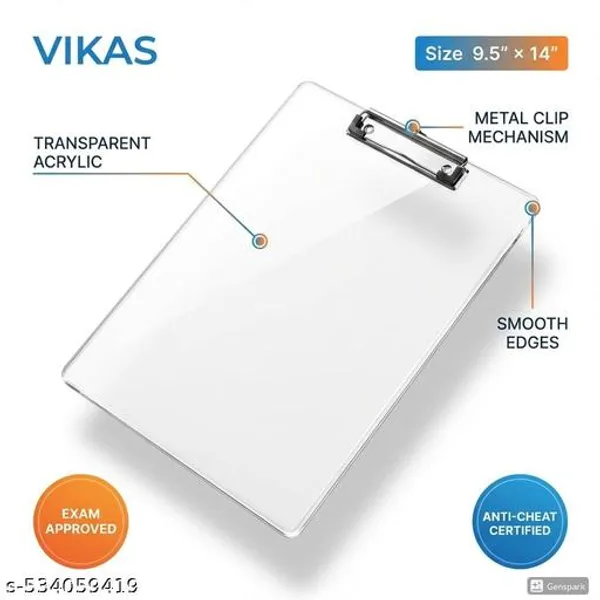 Vikas_Breakable_Exam_Pad_Pack_Of_2_Combo_9_5x14_Inch_Virgin_Plastic_Material_Lightweight_Durable_Writing_Boards_For_Students_-_Pack_of_2