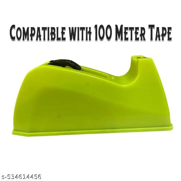 Vikas_Tape_Dispenser_Pack_Of_3_Pieces_Green_Light_Blue_Red_Compatible_With_100_Meter_Tape_Useful_For_Office_And_Factories_For_Packaging_Packagin_Tape_Cutter_For_Office_Use