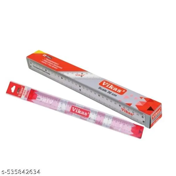 Vikas_30_Cm_10_Pieces_15_Cm_10_Pieces_Plastic_Scale_Combo_Pack_Of_10_Each_Mathematical_Scales_For_Kids_Exam_Sets_For_Students_Total_20_Scales_-_Pack_of_2