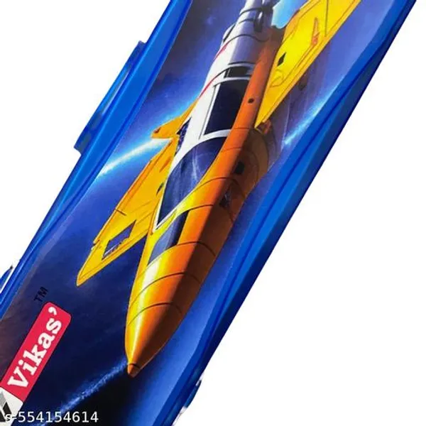 Vikas_Space_Jet_Art_Mini_Pencil_Box_For_Kids_Blue_Color_Compact_Lightweight_Durable_Plastic_Pencil_Box_Pencil_Cases_For_Kids_-_Pack_of_6