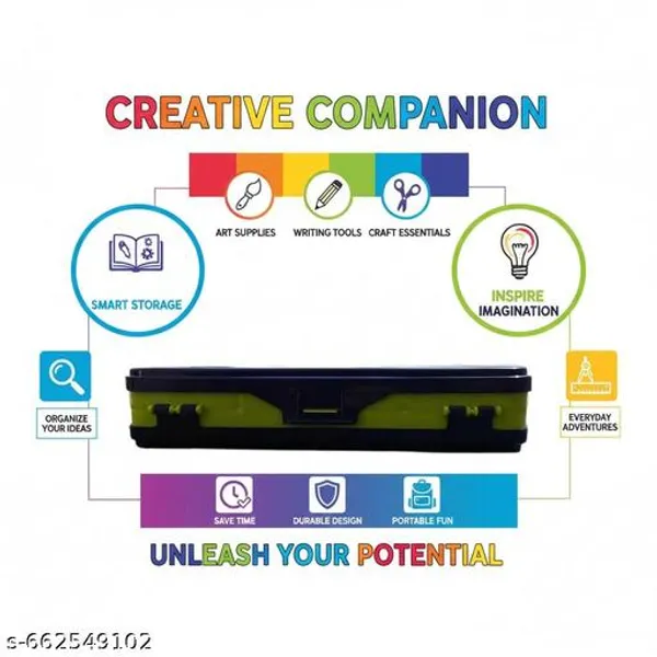 Vikas_Maxo_Blue_Pencil_Box_Pack_Of_2_Car_Design_Pencil_Case_Big_Size_School_Pencil_Box_Blue_Kids_Stationery_Case_Durable_Plastic_Pencil_Organizer_Boys_Study_Box_Storage_School_Box_Large_Stationery_Holder_Premium_Blue_Pencil_Kit_-_Pack_of_2
