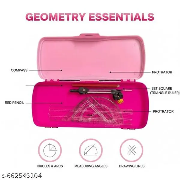 Vikas_Maxo_Pink_Pencil_Box_Pack_Of_2_Doll_Design_Pencil_Box_Girls_School_Pencil_Case_Stylish_Pink_Stationery_Box_Big_Size_Pencil_Organizer_Durable_Plastic_Pencil_Box_Classroom_Study_Box_For_Girls_Students_Writing_Kit_-_Pack_of_2