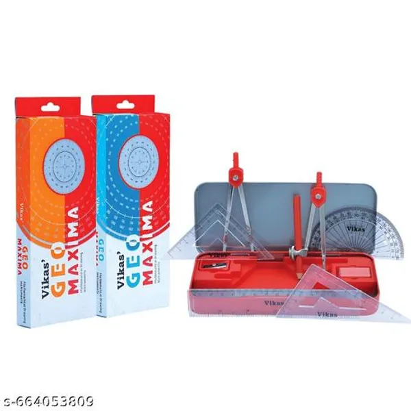 Vikas_Geo_Maxima_Geometry_Box_Pack_Of_2_Mathematical_Drawing_Instruments_Set_With_Compass_Divider_Scale_Protractor_Maths_Student_Exam_Kit_For_Kids_Boys_Girls_-_Pack_of_2