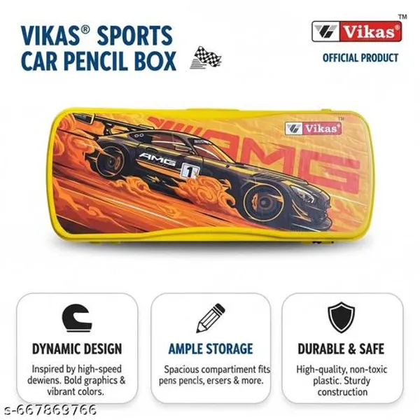 Vikas_Maxo_Yellow_Pencil_Box_With_Ludo_Game_Big_Size_Hard_Case_School_Box_Sharpener_Eraser_Included_Kids_Stationery_Box_Study_Organizer_Cartoon_Pencil_Case_Durable_Plastic_Geometry_Box_Boys_Girls_School_Supply_Trendy_Pencil_Pouch_-_Pack_of_4