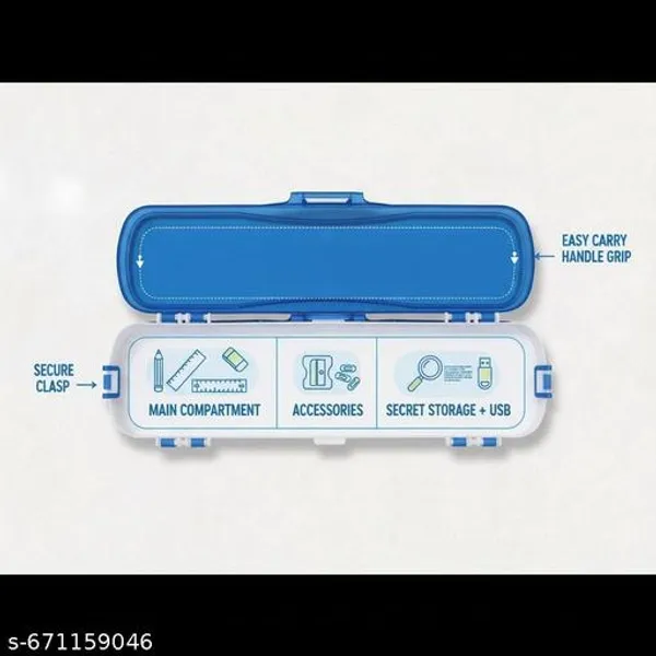 Vikas_Space_Design_Pencil_Box_Blue_Kids_Stationery_Case_Durable_Plastic_School_Box_Mini_Storage_Organizer_Study_Pencil_Holder_Space_Art_Theme_Boys_Girls_School_Supplies_Classroom_Stationery_Travel_Pencil_Case_Compact_Study_Kit_-_Pack_of_6