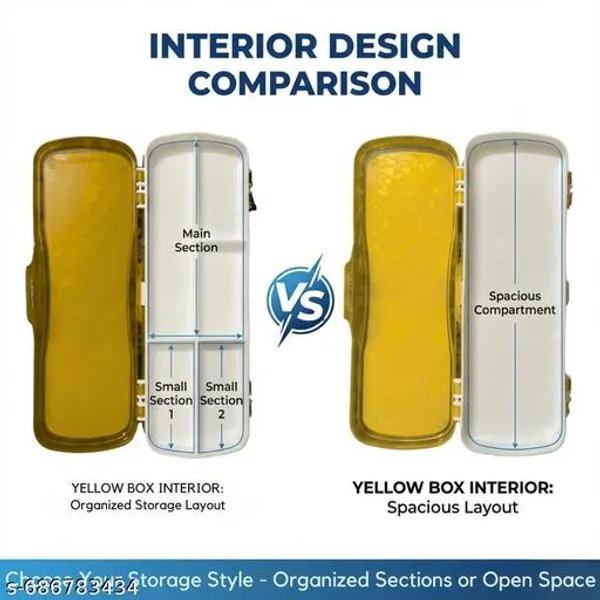 Vikas_Ultra_Yellow_Freedom_Of_The_Wheel_Pencil_Box_Unbreakable_Kids_Stationery_Storage_Case_School_Supplies_Organizer_-_Pack_of_5
