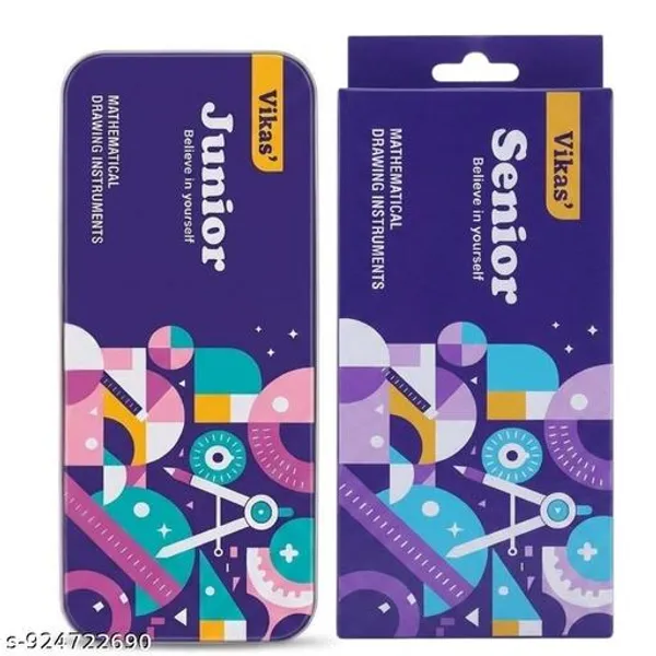 Vikas_Ultimate_Geometry_Combo_Junior_Senior_Mathematical_Drawing_Sets_2_Box_Pack_Includes_Mechanical_Pencils_Highlighter_Geometric_Template_Precision_Drawing_Instruments_For_School_College_Engineering_-_Pack_of_2