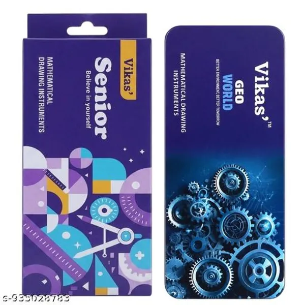 Vikas_Senior_World_Geometry_Box_Combo_For_Students_Maths_Instrument_Box_Set_Geometry_Set_For_School_Kids_Metal_Divider_Box_Maths_Drawing_Kit_Study_Supplies_For_Class_5-12_Durable_Geometry_Tools_For_Students_-_Pack_of_2