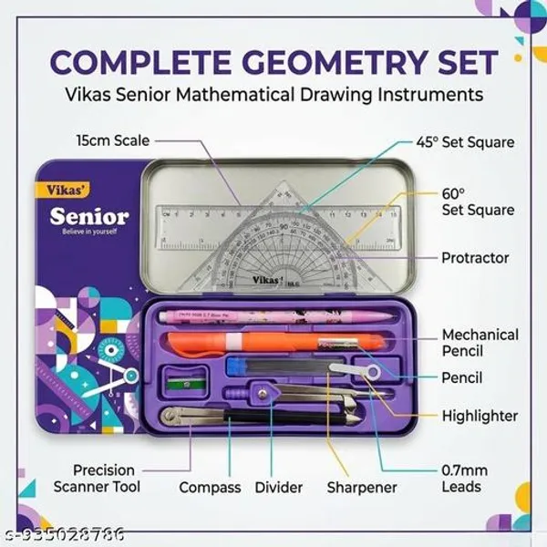 Vikas_Senior_World_Time_Geometry_Box_Combo_3_In_1_Maths_Instrument_Set_For_Students_Metal_Divider_Box_With_Scale_Protractor_Set_Squares_Drawing_And_Measurement_Kit_Study_Stationery_Combo_For_Class_5_12